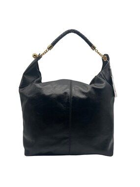 Arezzo Black Leather Shoulder Bag